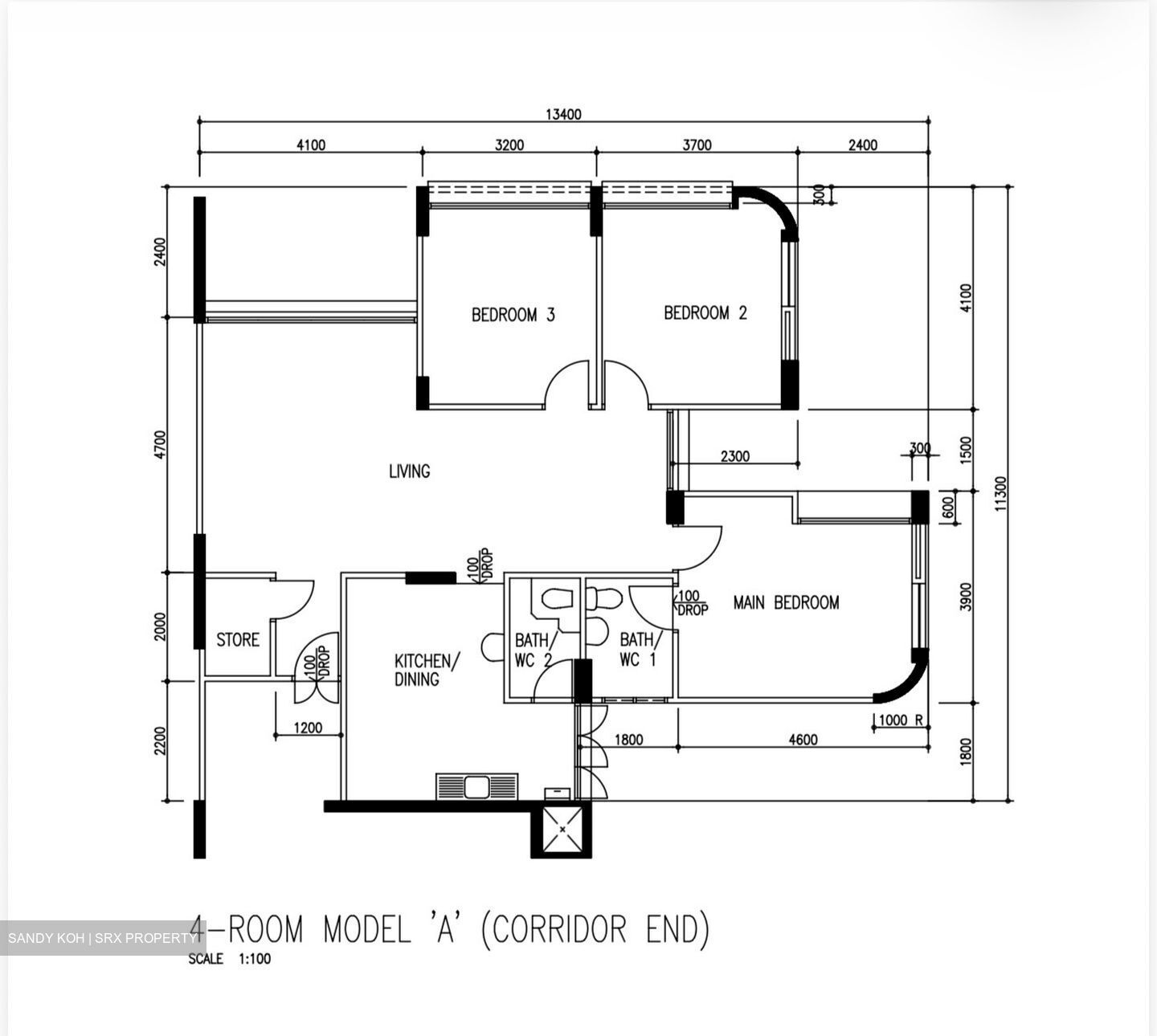 Blk 238 Hougang Avenue 1 (Hougang), HDB 4 Rooms #605459691